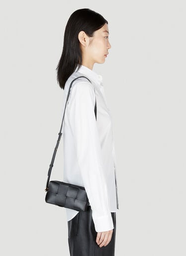 Small Cassette Shoulder Bag Bottega Veneta Small Cassette Shoulder Bag Black bov0253057