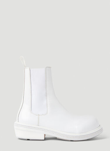 Atomic Boots Bottega Veneta Atomic Boots White bov0253066