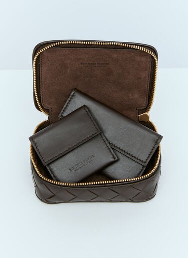 인트레치아토 주얼리 케이스 Bottega Veneta 인트레치아토 주얼리 케이스 브라운 bov0254016