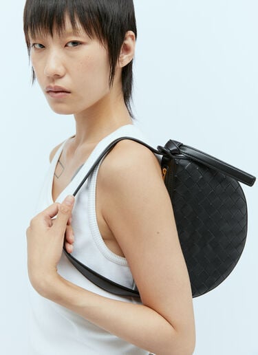 结饰迷你单肩包 Bottega Veneta 结饰迷你单肩包 黑色 bov0254042