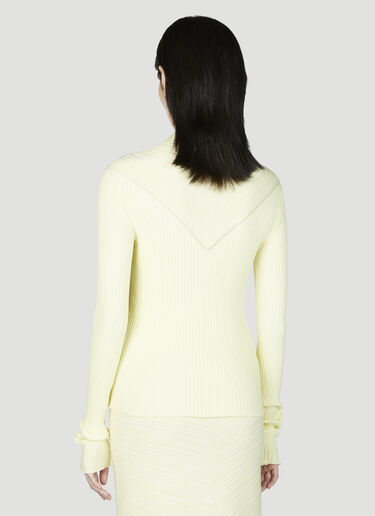 长袖罗纹上衣 Bottega Veneta 长袖罗纹上衣 黄色 bov0255017