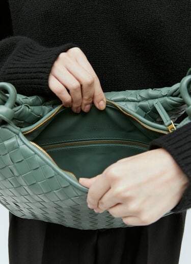 Medium Gemelli Shoulder Bag Bottega Veneta Medium Gemelli Shoulder Bag Green bov0255069