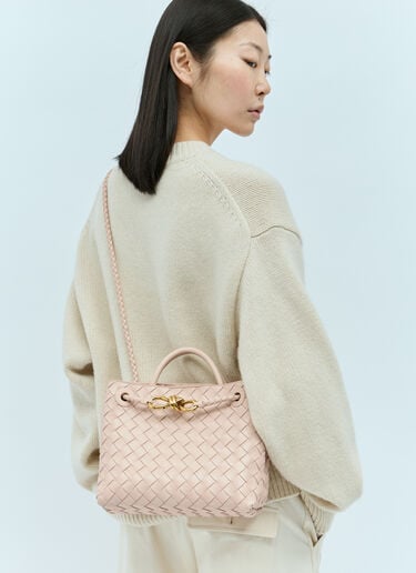 小号 Andiamo 手提包 Bottega Veneta 小号 Andiamo 手提包 粉色 bov0255072