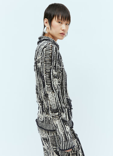 인트레치아토 면 스웨터 Bottega Veneta 인트레치아토 면 스웨터 네이비 bov0256035
