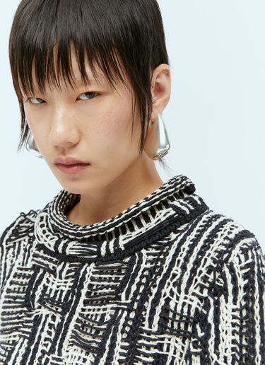 인트레치아토 면 스웨터 Bottega Veneta 인트레치아토 면 스웨터 네이비 bov0256035
