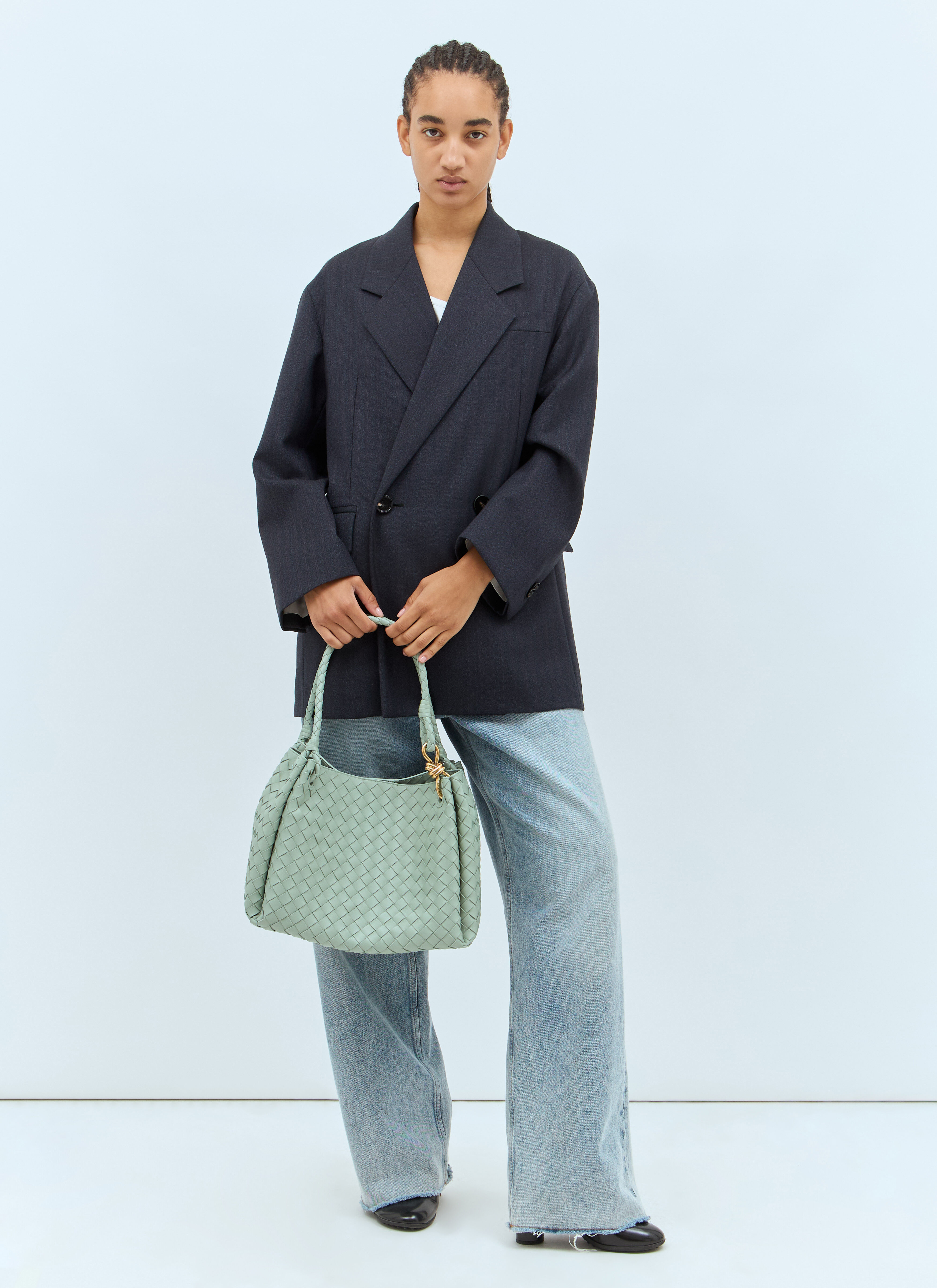 Bottega Veneta Women's' Large Parachute Shoulder Bag in