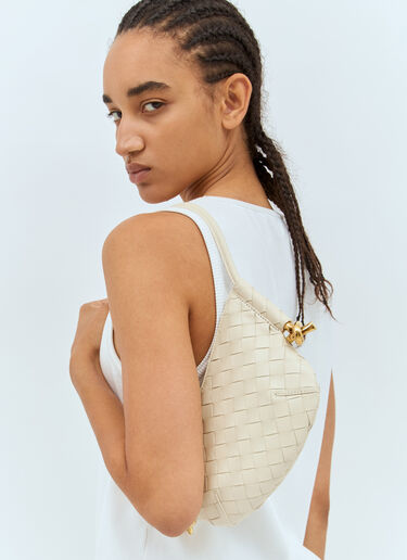 Bottega Veneta Mini Solstice Shoulder Bag White bov0257077