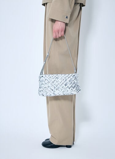 Kalimero Cha-Cha Shoulder Bag Bottega Veneta Kalimero Cha-Cha Shoulder Bag Silver bov0259074