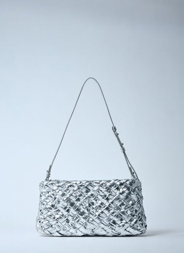 Kalimero Cha-Cha Shoulder Bag Bottega Veneta Kalimero Cha-Cha Shoulder Bag Silver bov0259074