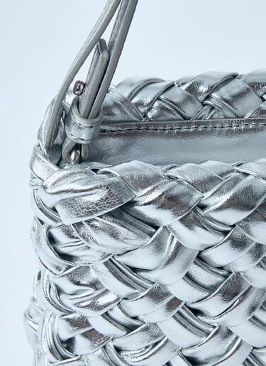 Kalimero Cha-Cha Shoulder Bag Bottega Veneta Kalimero Cha-Cha Shoulder Bag Silver bov0259074