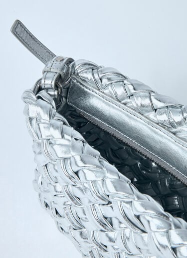 Kalimero Cha-Cha Shoulder Bag Bottega Veneta Kalimero Cha-Cha Shoulder Bag Silver bov0259074