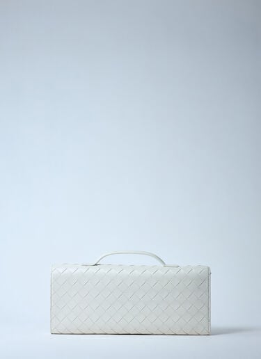 롱 안디아모 클러치 Bottega Veneta 롱 안디아모 클러치 화이트 bov0259076