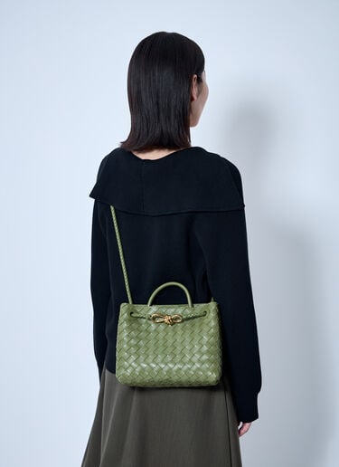 스몰 안디아모 핸드백 Bottega Veneta 스몰 안디아모 핸드백 그린 bov0260037