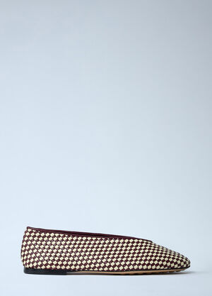 Bottega Veneta Rosa 芭蕾平底鞋  米色 bov0261016