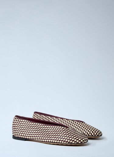 Bottega Veneta Rosa 芭蕾平底鞋  米色 bov0261016
