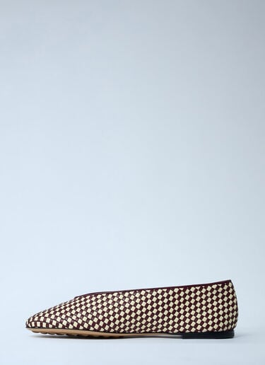 Bottega Veneta Rosa 芭蕾平底鞋  米色 bov0261016