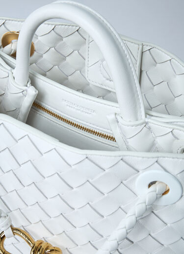 Small Andiamo Handbag Bottega Veneta Small Andiamo Handbag White bov0261034