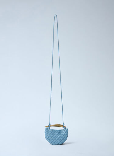 Miniature Sardine Crossbody Bag Bottega Veneta Miniature Sardine Crossbody Bag Light Blue bov0261053