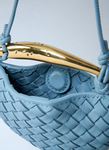 Miniature Sardine Crossbody Bag Bottega Veneta Miniature Sardine Crossbody Bag Light Blue bov0261053