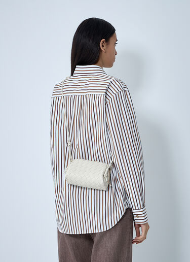 Concert Pouch Crossbody Bag Bottega Veneta Concert Pouch Crossbody Bag White bov0261062