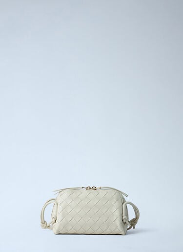 Concert Pouch Crossbody Bag Bottega Veneta Concert Pouch Crossbody Bag White bov0261062