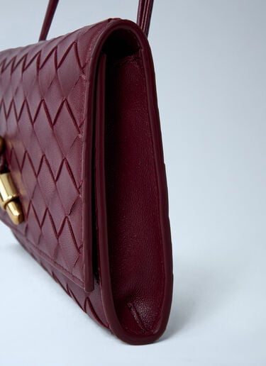 Andiamo Messenger Crossbody Bag Bottega Veneta Andiamo Messenger Crossbody Bag Burgundy bov0262031