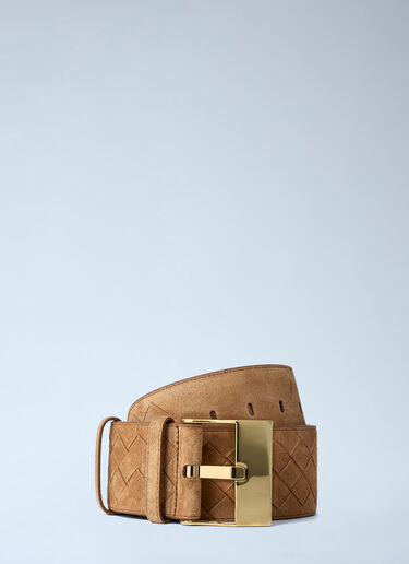Large Suede Watch Belt Bottega Veneta Large Suede Watch Belt Camel bov0262035