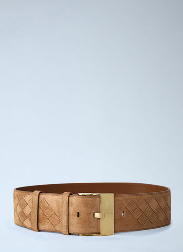 Large Suede Watch Belt Bottega Veneta Large Suede Watch Belt Camel bov0262035