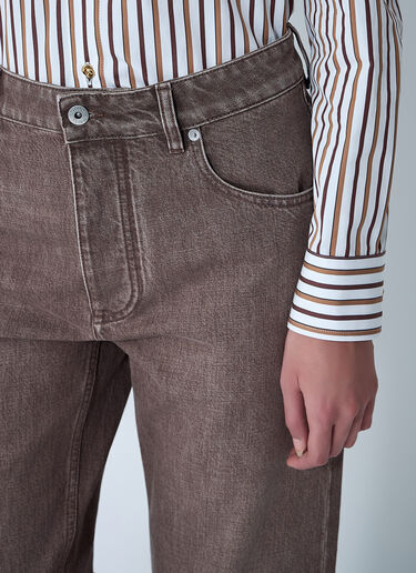 Five-Pocket Jeans Bottega Veneta Five-Pocket Jeans Brown bov0262044