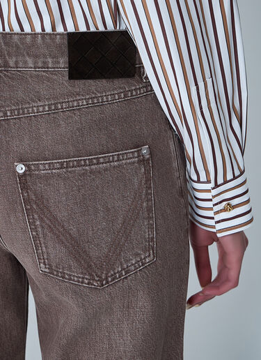 Five-Pocket Jeans Bottega Veneta Five-Pocket Jeans Brown bov0262044