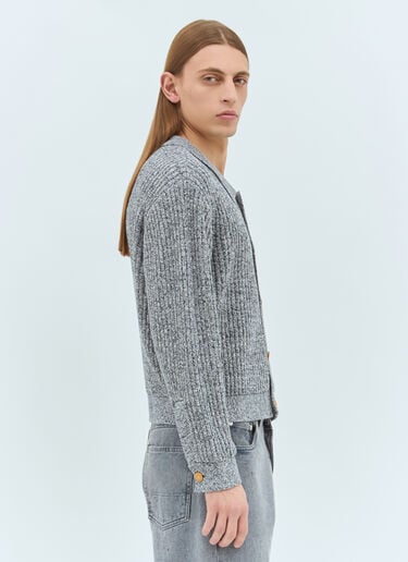Brain Dead Button-Up Cardigan Grey bra0158013