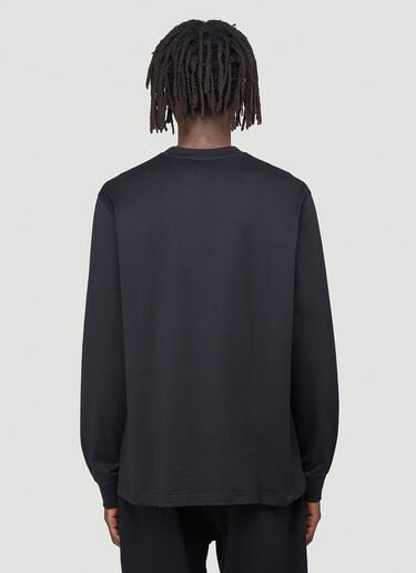 TB Monogram Long-Sleeved T-Shirt Burberry TB Monogram Long-Sleeved T-Shirt Black bur0139005
