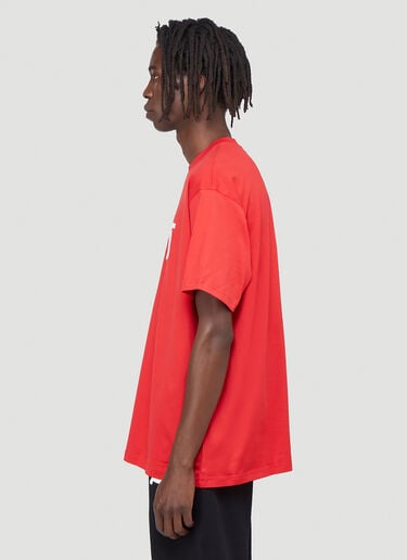 TB Monogram T-Shirt Burberry TB Monogram T-Shirt Red bur0139007