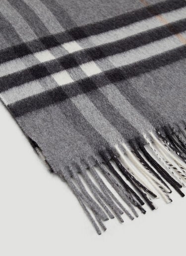 大幅格纹羊绒围巾 Burberry 大幅格纹羊绒围巾 灰 bur0145047