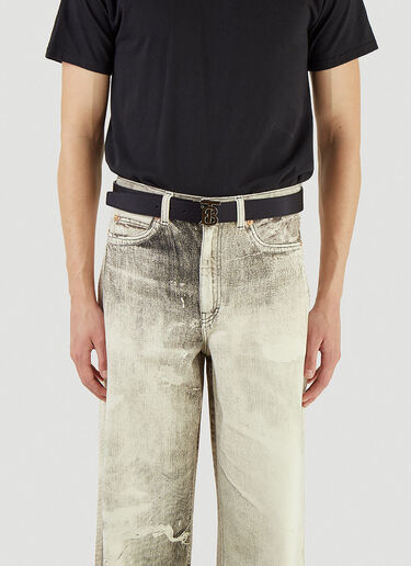 双面 Monogram 腰带 Burberry 双面 Monogram 腰带 黑 bur0145101