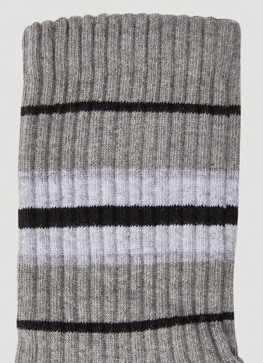 스트라이프 양말 Burberry 스트라이프 양말 Grey bur0150075