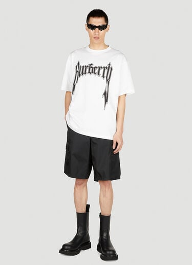 Burberry 徽标印花T恤 白 bur0152049