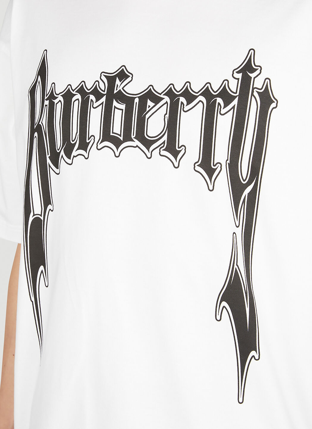 Tシャツ・カットソー BURBERRY LOGO COTTON SHIRT Burberry Harriston Logo Cotton T-Shirt | Saks Fifth Avenue