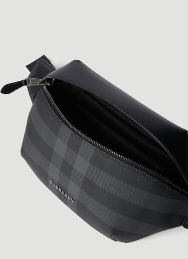 Check Belt Bag Burberry Check Belt Bag Black bur0153006