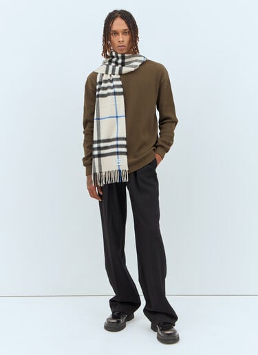 자이언트 체크 캐시미어 스카프 Burberry 자이언트 체크 캐시미어 스카프 베이지 bur0157032