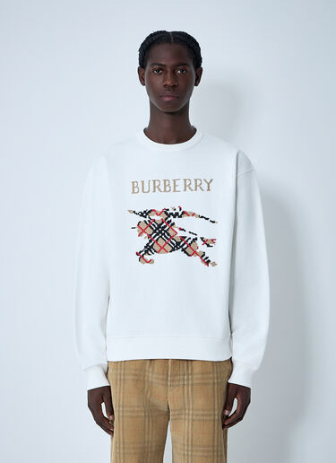 Burberry Logo Motif Sweatshirt White bur0161009