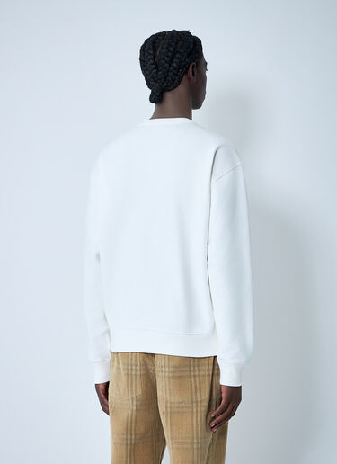 Burberry Logo Motif Sweatshirt White bur0161009