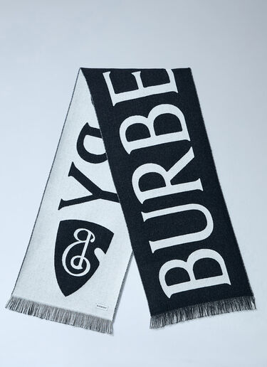 Check Wool Scarf Burberry Check Wool Scarf Black bur0161018
