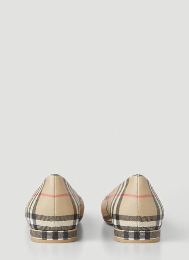 Ryan Vintage Check Ballet Flats Burberry Ryan Vintage Check Ballet Flats Beige bur0246003