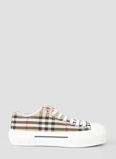 Jack 格纹运动鞋 Burberry Jack 格纹运动鞋 米色 bur0247142