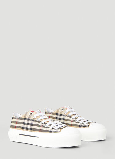 Jack 格纹运动鞋 Burberry Jack 格纹运动鞋 米色 bur0247142