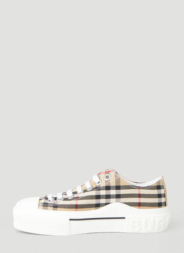 Jack 格纹运动鞋 Burberry Jack 格纹运动鞋 米色 bur0247142