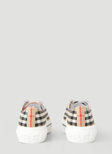 Jack 格纹运动鞋 Burberry Jack 格纹运动鞋 米色 bur0247142