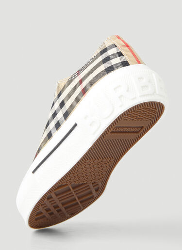 Jack 格纹运动鞋 Burberry Jack 格纹运动鞋 米色 bur0247142