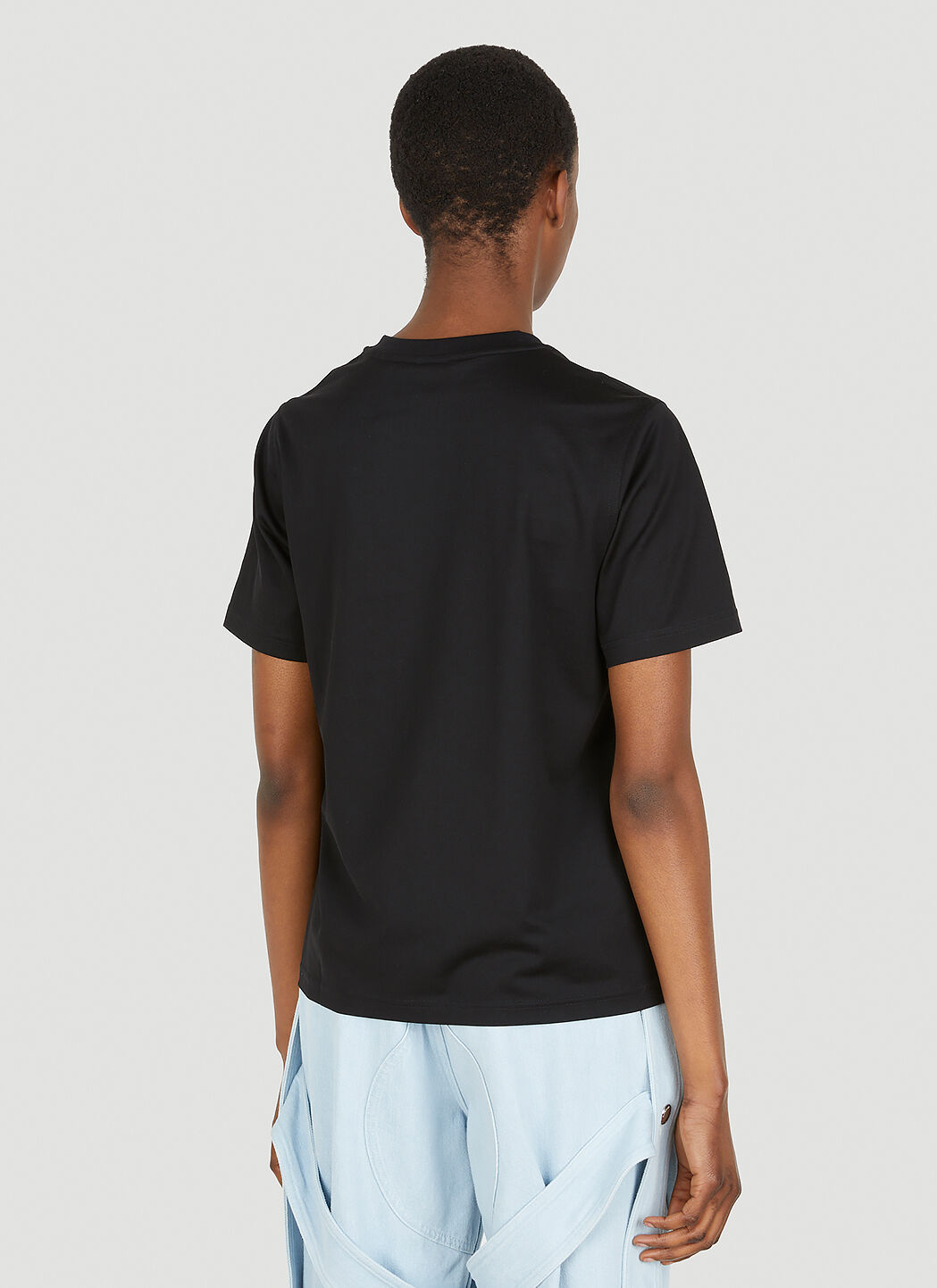 Burberry Margot Logo Print T-Shirt in Black | LN-CC